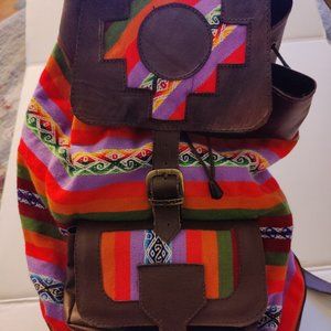 Multicolor Backpack from Peru